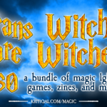 Bruxas Trans são Bruxas | Coletânea de jogos e trabalhos artísticos de pessoas LGBTQ+ é lançado na itch