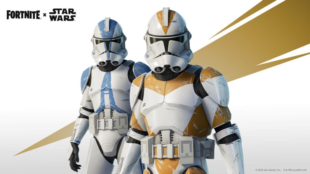 Novo evento de colaboração entre Fortnite e Star Wars traz skin gratuita de Clone Trooper