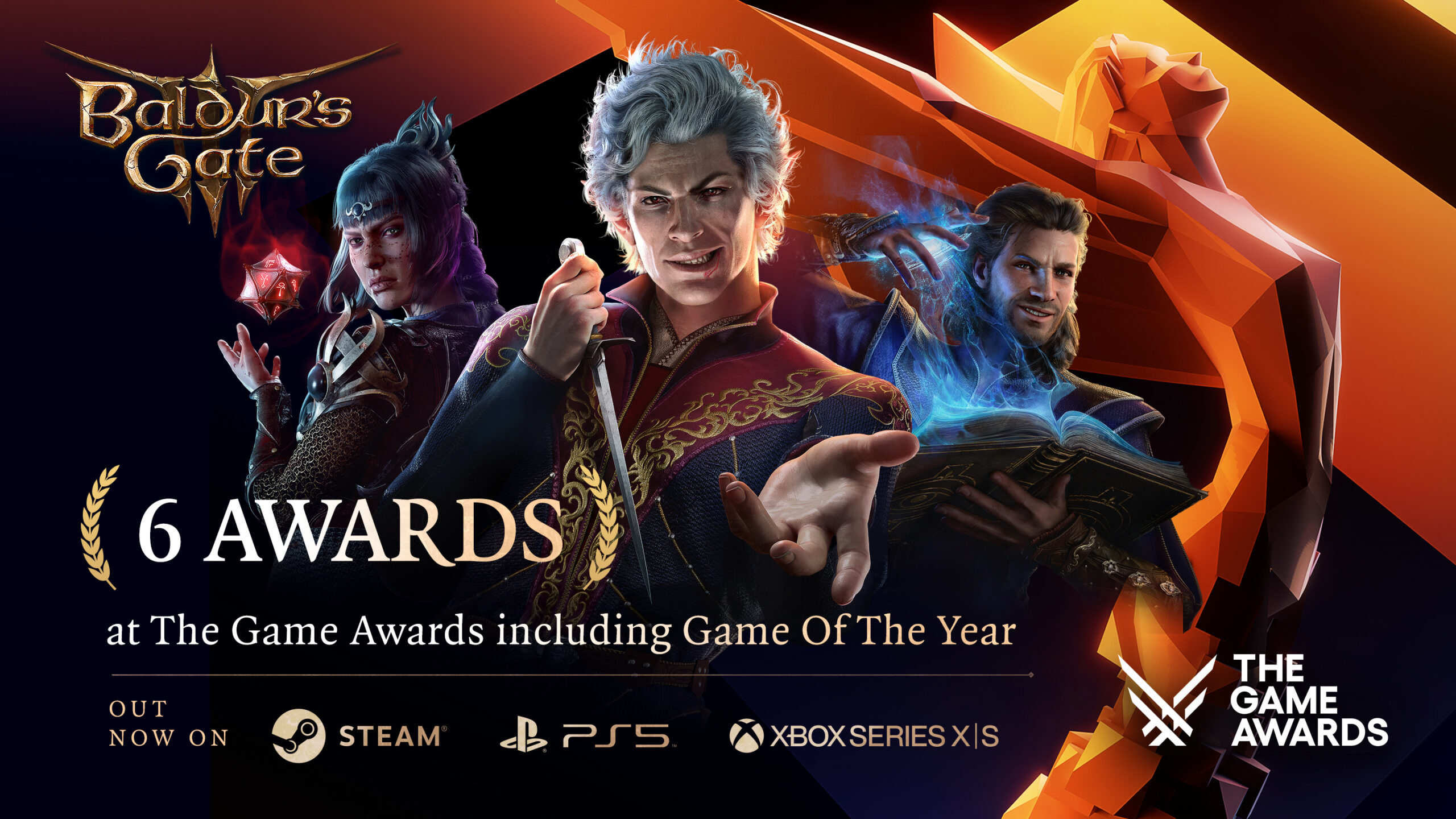 Baldur's Gate 3 é Jogo do Ano no Brazil Game Awards 2023; confira os  vencedores - NerdBunker