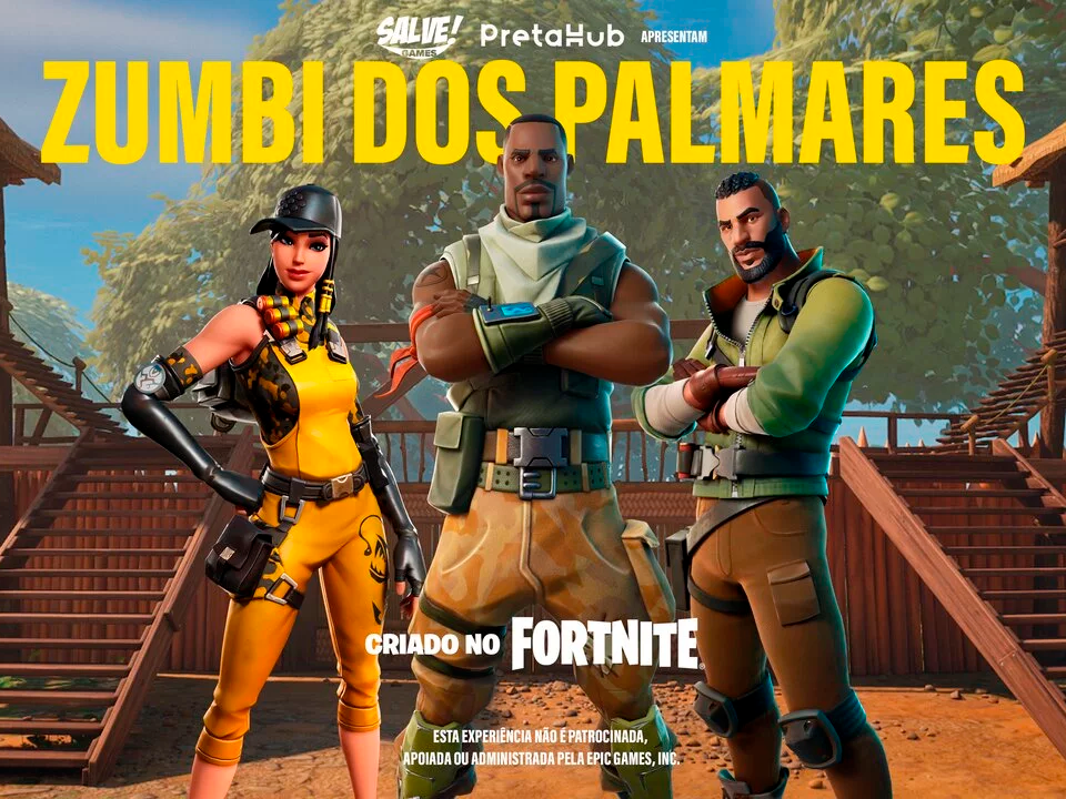 Zumbi dos Palmares  Jogo da PretaHub e Salve Games feito no