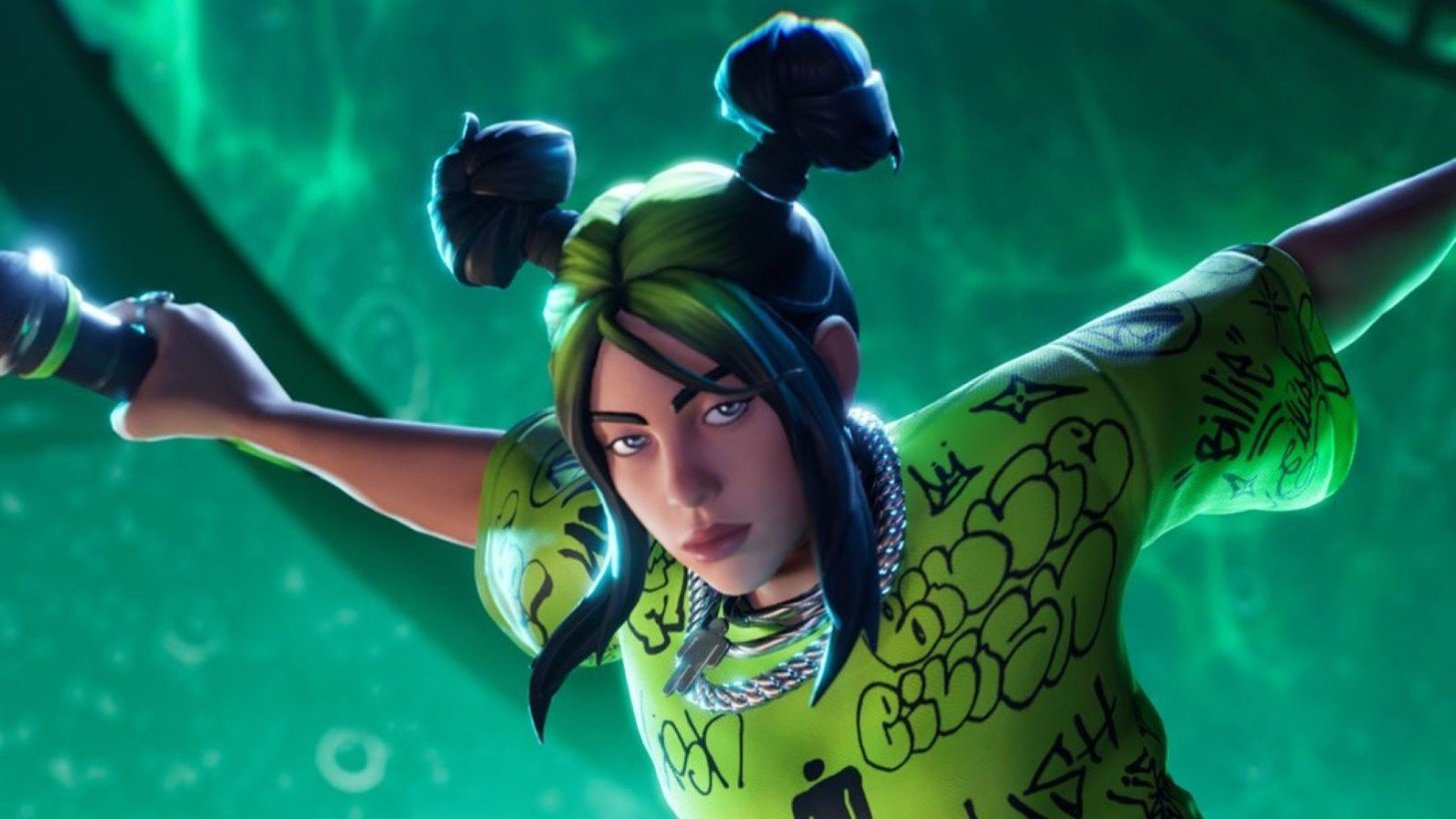 Fortnite | Billie Eilish é o novo destaque do Festival - Rainbow Road