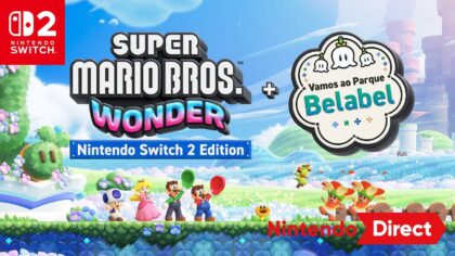 Super Mario Bros. Wonder ganhará edição para Switch 2 com expansão Vamos ao Parque Belabel